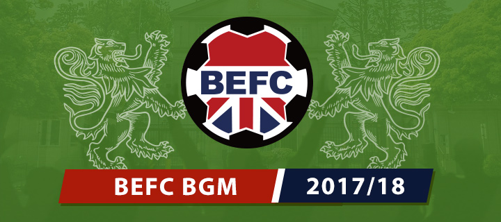 BEFC Mid Season General Meeting 2018