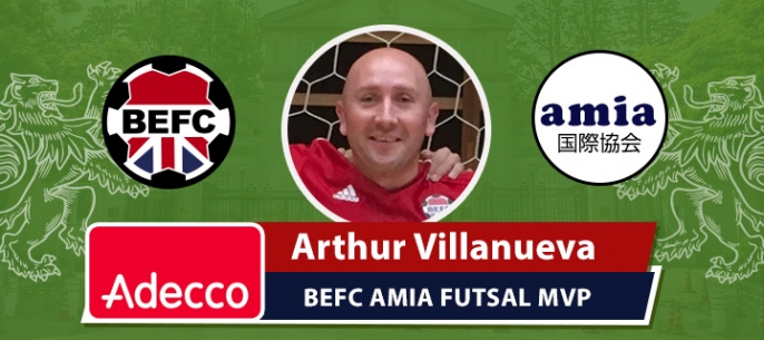 AMIA BEFC Most Valuable Player - Arthur Villanueva