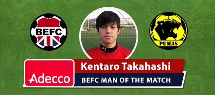Adecco - BEFC Man of the Match Award