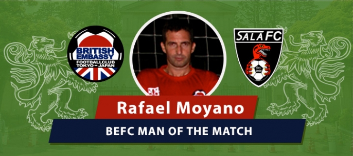 BEFC vs Sala FC - Man of the Match Rafael Moyano