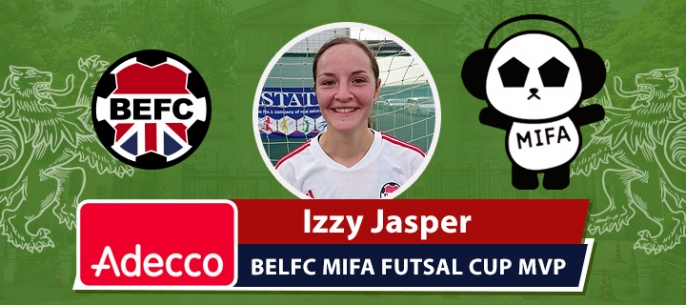 Adecco BEFC MVP Award - Izzy Jasper