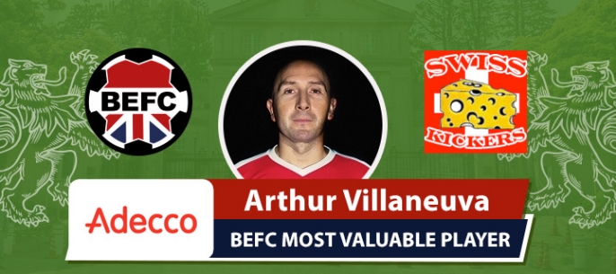 Adecco BEFC Most Valuable Player vs Swiss - Arthur Villaneuva