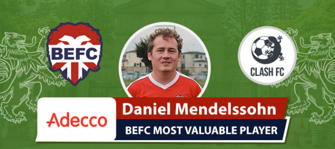 Adecco BEFC MVP vs Clash FC - Daniel Mendelssohn