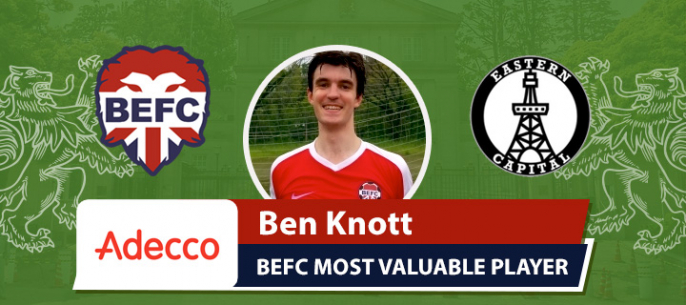 Adecco MVP BEFC Lions vs Eastern Capital - Benjamin Knott