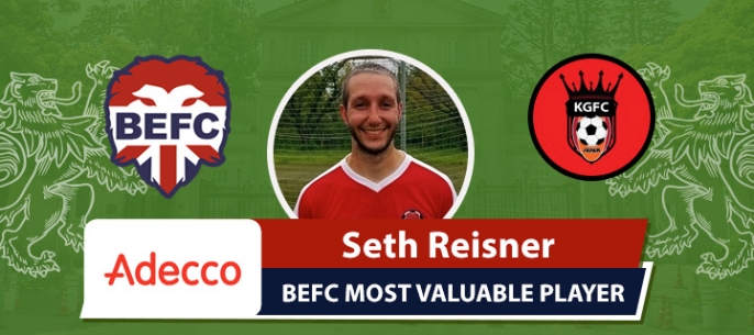 Adecco BEFC MVP vs King George - Seth Reisner