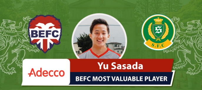 Adecco BEFC Most Valuable Player vs Shane FC - Yu Sasada