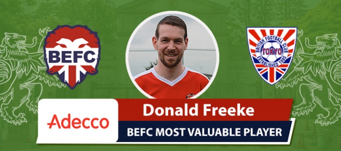 Adecco MVP BEFC Lions vs BFC Vagabonds - Donald Freeke