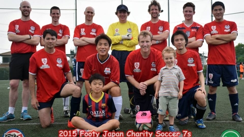 BEFC at the Footy Competitions Japan Charity Soccer 7s 2015