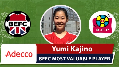 Adecco BEFC Bonfim Ladies Futsal MVP – Yumi Kajino