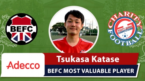 Adecco BEFC FCJ Charity 7s MVP – Tsukasa Katase