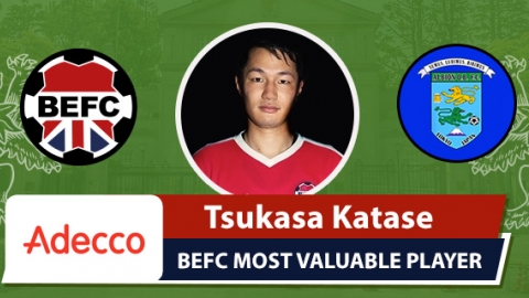 Adecco BEFC Most Valuable Player vs Albion Old Boys - Tsukasa Katase