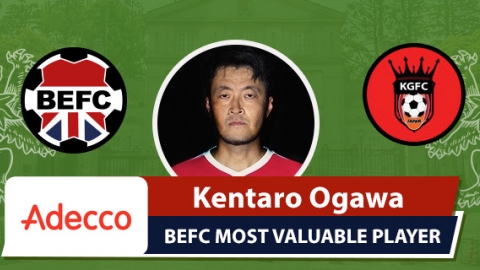 Adecco BEFC MVP vs King George - Kentaro Ogawa