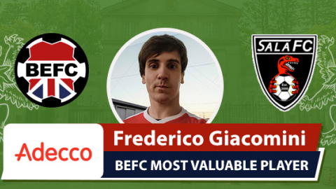 Adecco BEFC MVP vs Sala FC - Frederico Giacomini