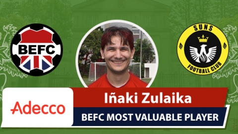 Adecco BEFC MVP vs SUNS - Iñaki Zulaika