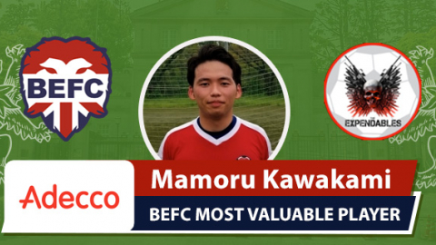 Adecco MVP BEFC Lions vs K2 Expendables - Mamoru Katakami