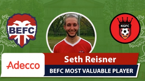 Adecco BEFC MVP vs King George - Seth Reisner