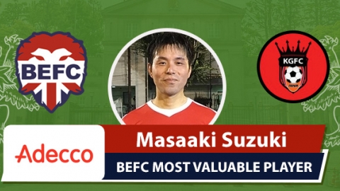 Adecco BEFC MVP vs King George - Masaaki Suzuki