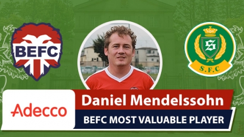 Adecco BEFC Most Valuable Player vs Shane FC - Daniel Mendelssohn