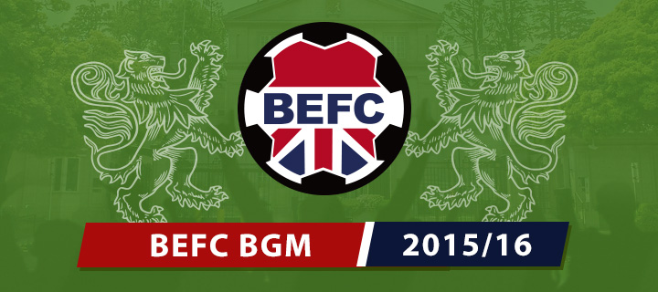 BEFC Half Season General Meeting 2016