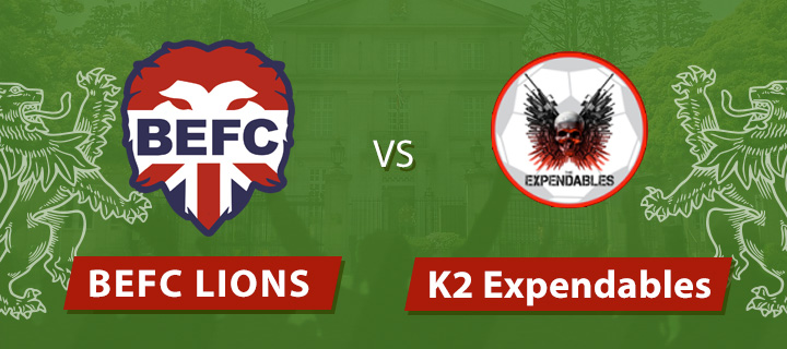 BEFC Lions vs K2 Expendables