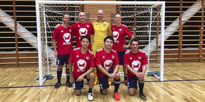 British Embassy FC at AMIA 8th International Futsal Tournament