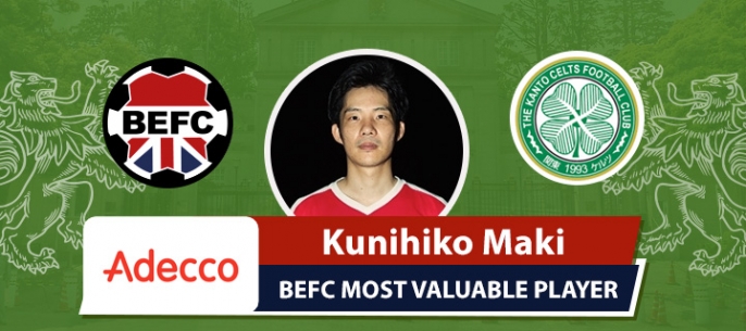 Adecco BEFC MVP vs Real Celts - Kunihiko Maki