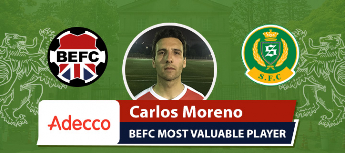 Adecco BEFC MVP vs Shane FC - Carlos Moreno