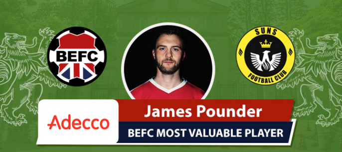 Adecco BEFC MVP vs SUNS - James Pounder
