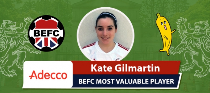Adecco MVP BEFC vs Tokyo Banana - Kate Gilmartin