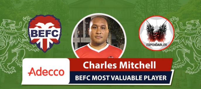 Adecco BEFC MVP vs K2 Expendables - Charles Mitchell