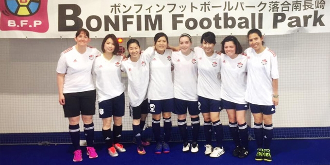 BEFC Ladies at Bonfim Ladies 5 aside Futsal Tournament 