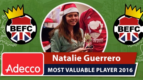 Adecco BEFC Most Valuable Player 2016 - Natalie Guerrero