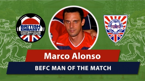 BEFC vs Vagabonds MOM - Marco Alonso