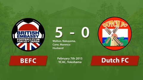 BEFC 5 - 0 Dutch FC