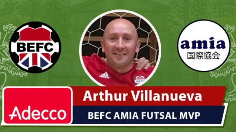 AMIA BEFC Most Valuable Player - Arthur Villanueva