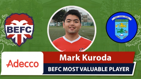 Adecco BEFC Most Valuable Player vs Albion OB - Mark Kuroda