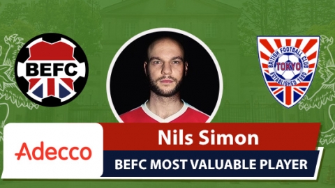 Adecco BEFC Most Valuable Player - Nils Simon