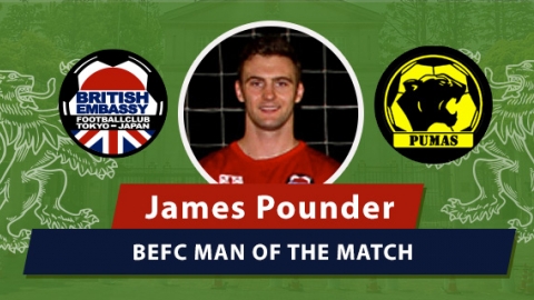 MOM - BEFC vs Pumas - James Pounder