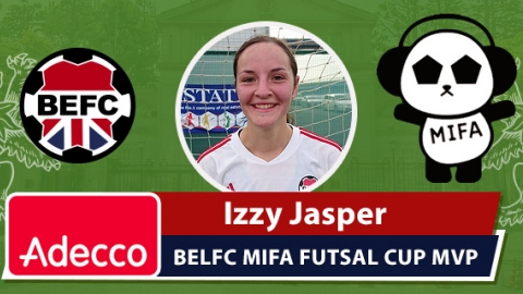 Adecco BEFC MVP Award - Izzy Jasper