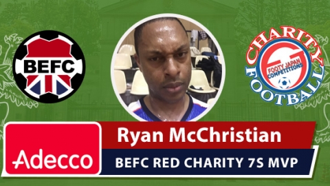 Adecco BEFC Man of the Match Award - Ryan McChristian