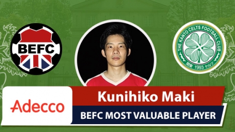 Adecco BEFC MVP vs Real Celts - Kunihiko Maki