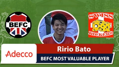 Adecco MVP BEFC vs Swiss Kickers - Ririo Bato