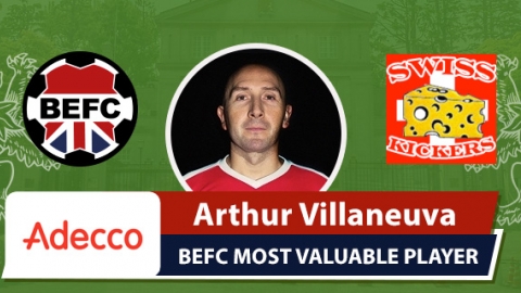 Adecco BEFC Most Valuable Player vs Swiss - Arthur Villaneuva