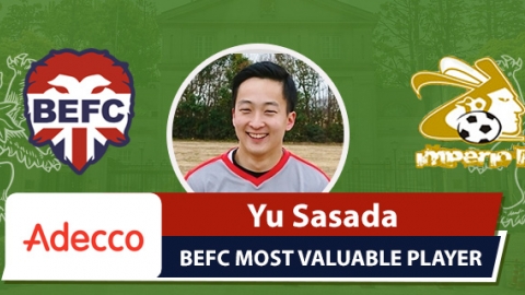 Adecco BEFC Most Valuable Player vs Imperio - Yu Sasada